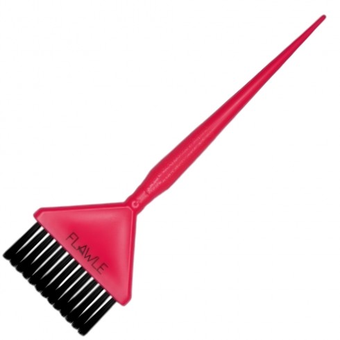 Кисть для окраски широкая FLAWLE PINK